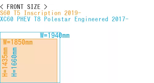 #S60 T5 Inscription 2019- + XC60 PHEV T8 Polestar Engineered 2017-